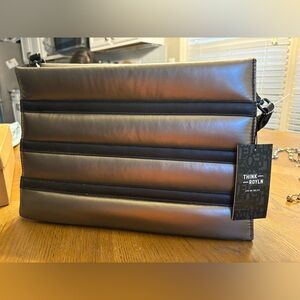 NWT Designer bag- THINK ROYLN - Pyrite with black lux